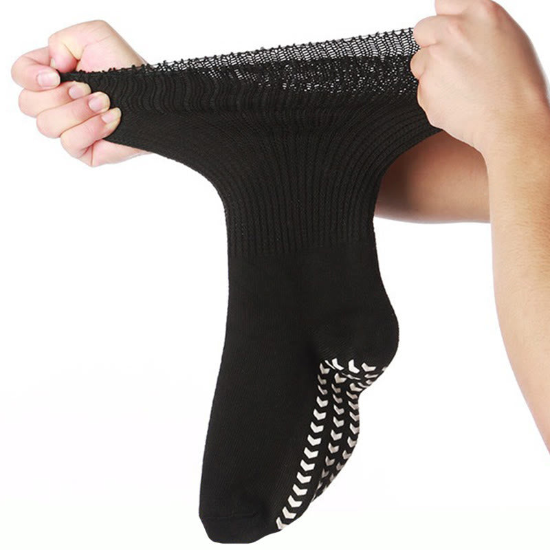 Chaussettes extra larges hautes pour diabétiques (2 paires)