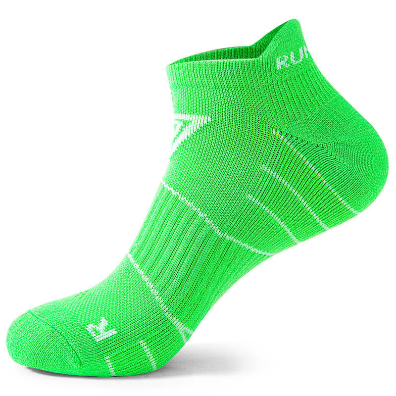 Chaussettes de compression souples antidérapantes grande taille (4 paires) - Vert - EU40-45 (US7-11) - image 14