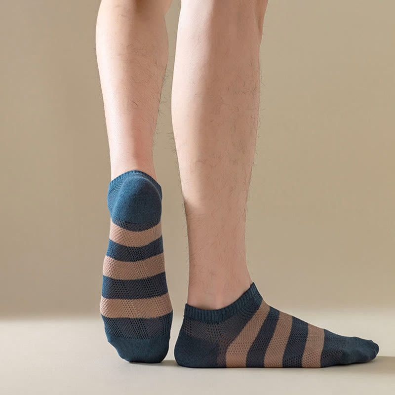 Chaussettes à rayures larges grande taille (10 paires)