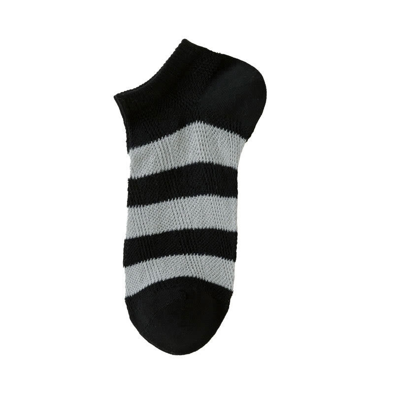 Chaussettes à rayures larges grande taille (10 paires)