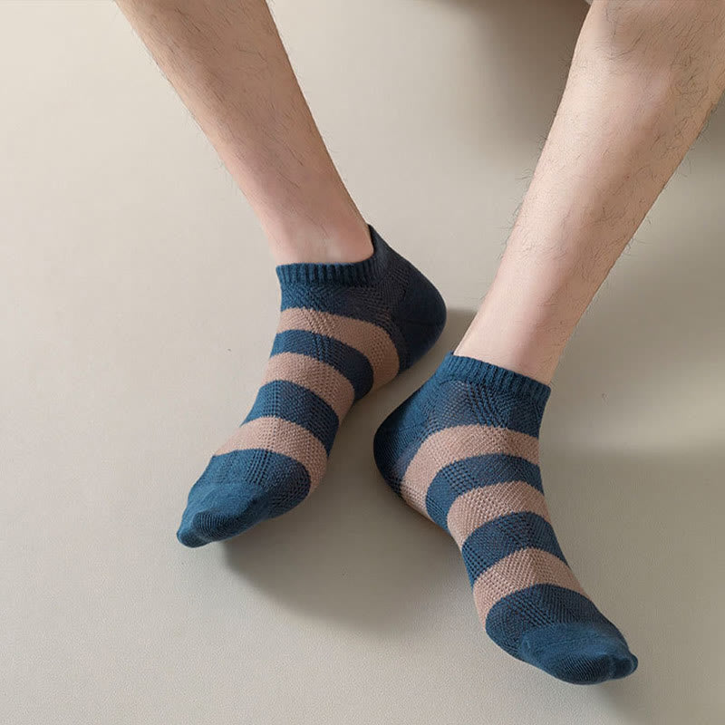 Chaussettes à rayures larges grande taille (10 paires)