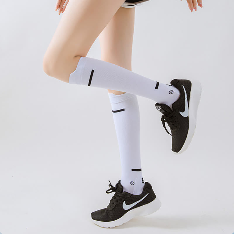 Chaussettes de compression à séchage rapide grande taille (4 paires)
