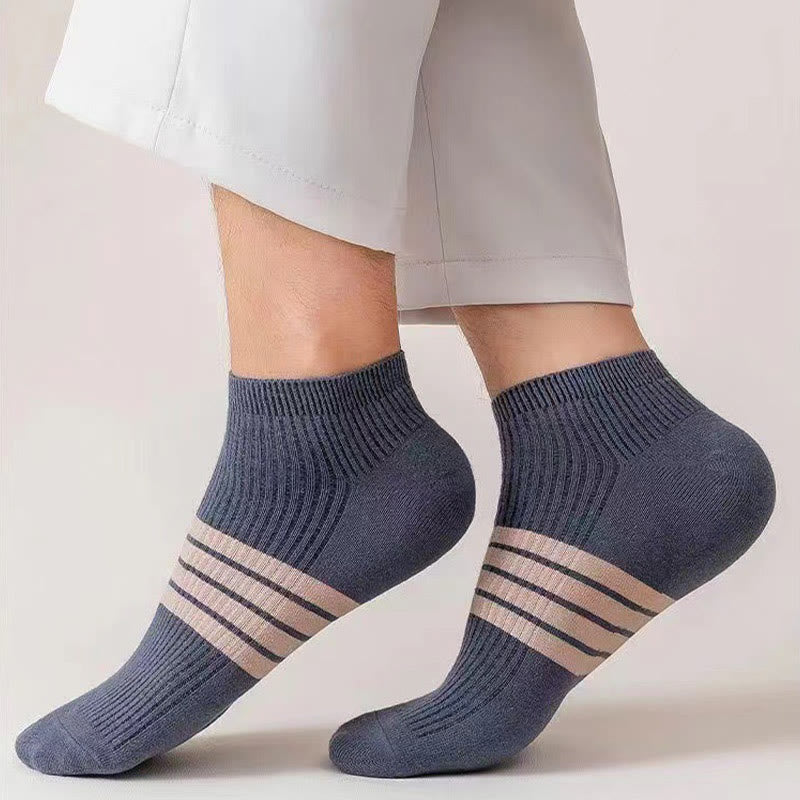 Chaussettes à rayures grande taille (10 paires)