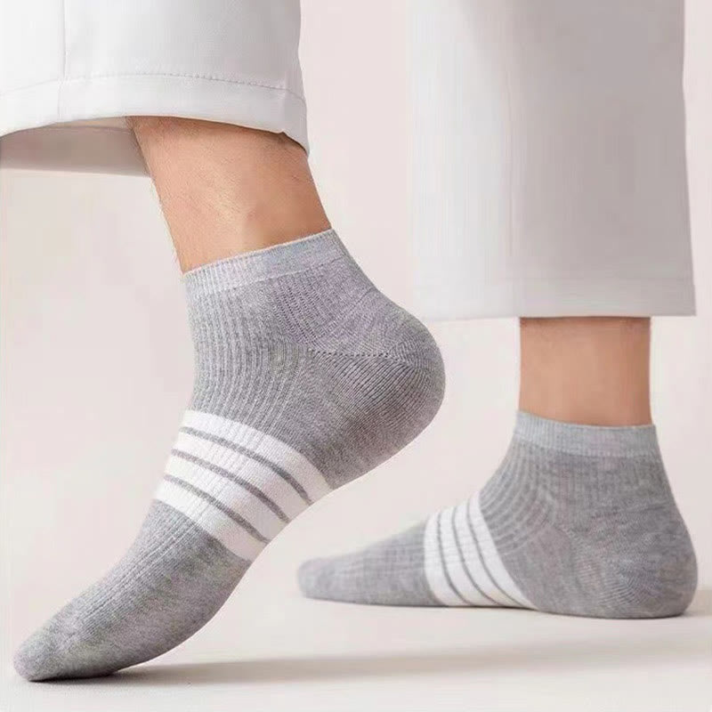 Chaussettes à rayures grande taille (10 paires)