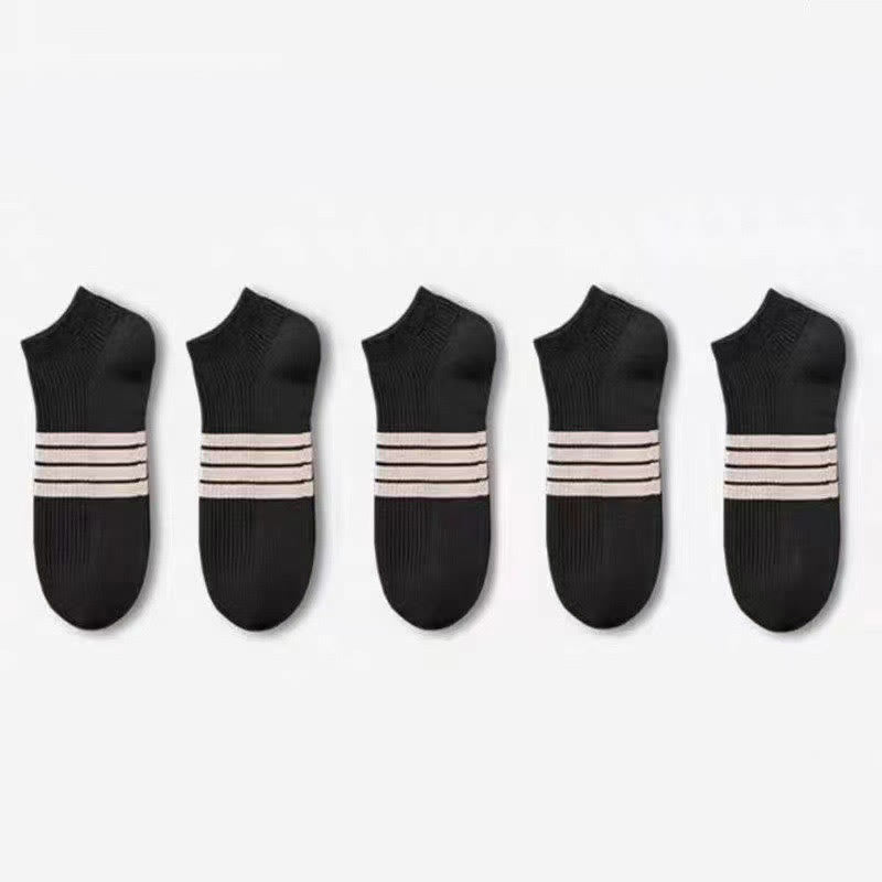 Chaussettes à rayures grande taille (10 paires)