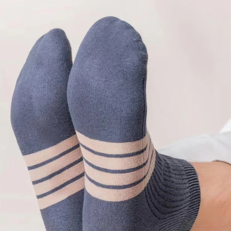 Chaussettes à rayures grande taille (10 paires)