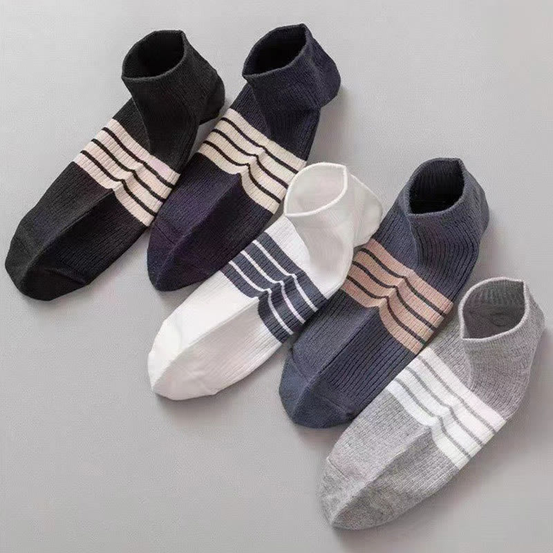 Chaussettes à rayures grande taille (10 paires)
