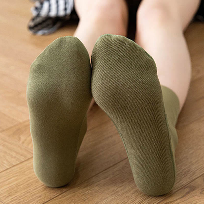 Chaussettes en soie glacée grande taille (8 paires)