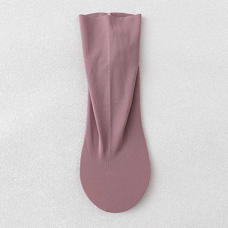 Chaussettes en soie glacée grande taille (8 paires)