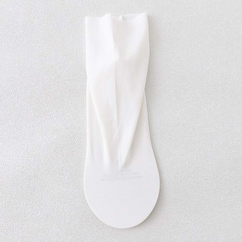 Chaussettes en soie glacée grande taille (8 paires)