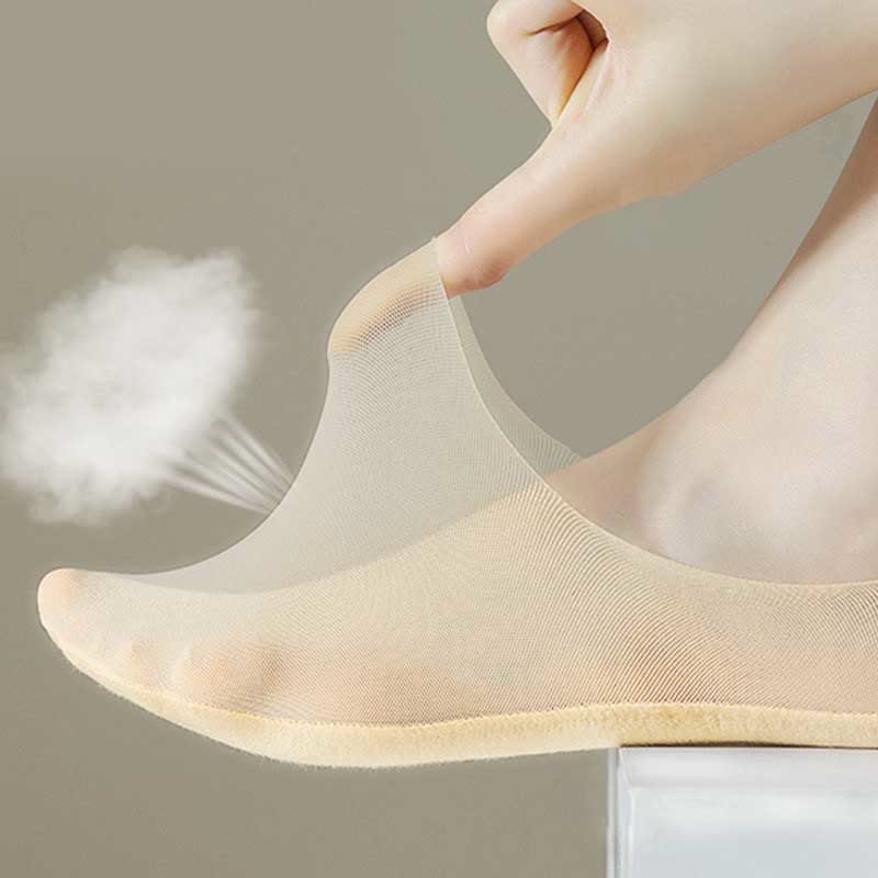 Chaussettes d'été invisibles grande taille (12 paires)