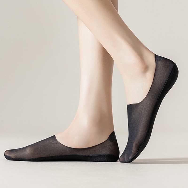 Chaussettes d'été invisibles grande taille (12 paires)