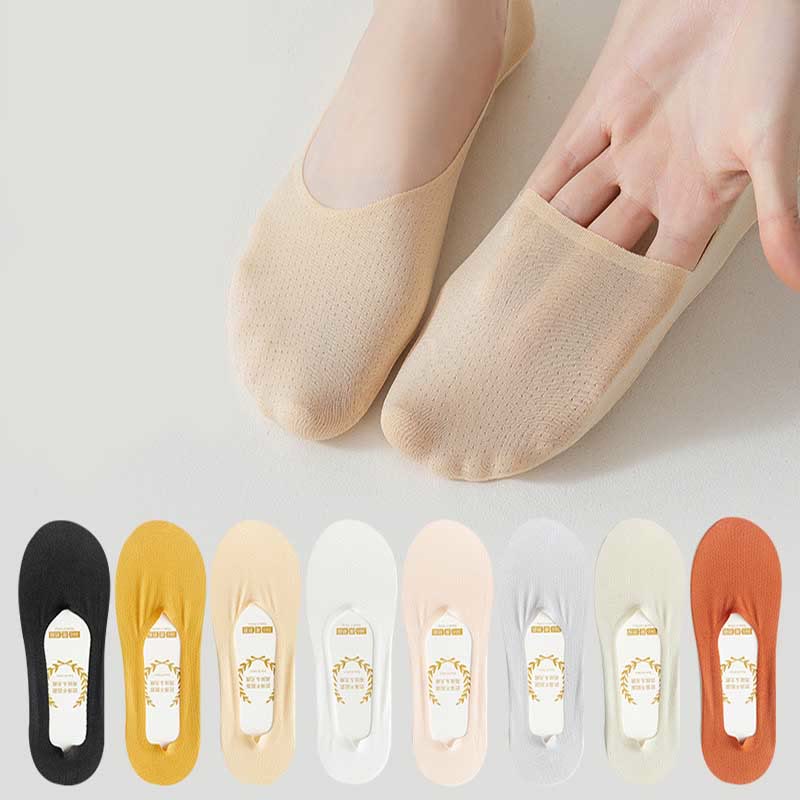 Chaussettes d'été invisibles grande taille (12 paires)