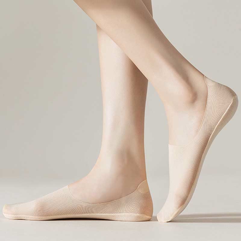 Chaussettes d'été invisibles grande taille (12 paires)