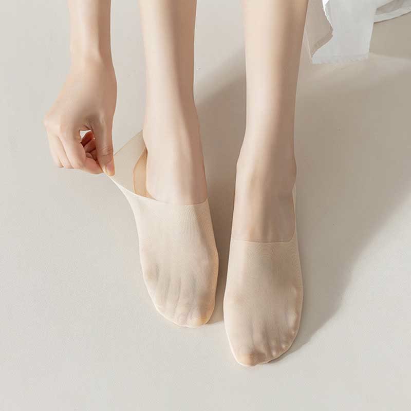 Chaussettes d'été invisibles grande taille (12 paires)