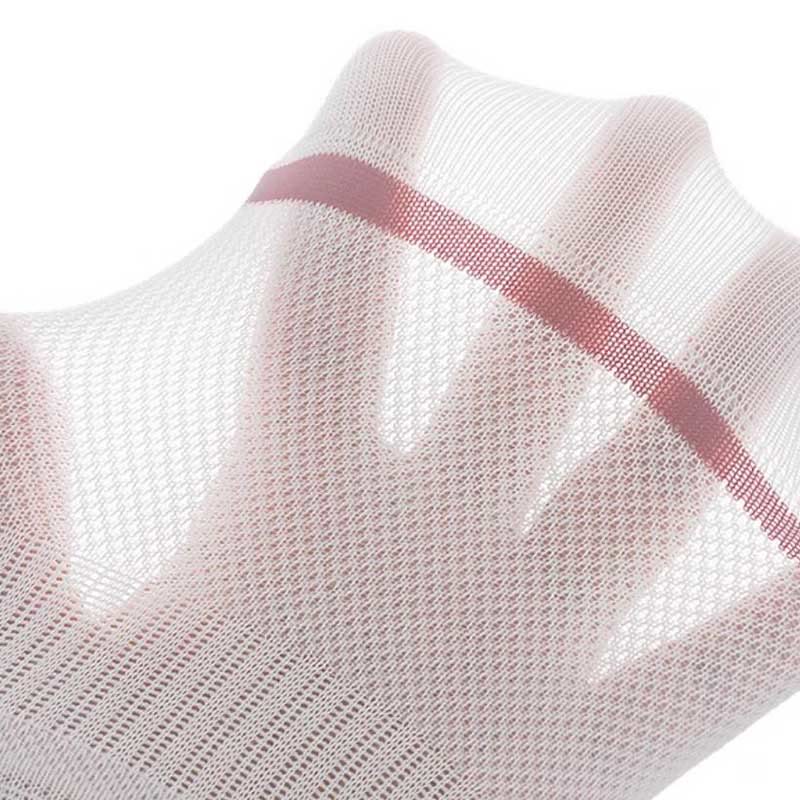 Chaussettes d'été invisibles en maille grande taille (7 paires)