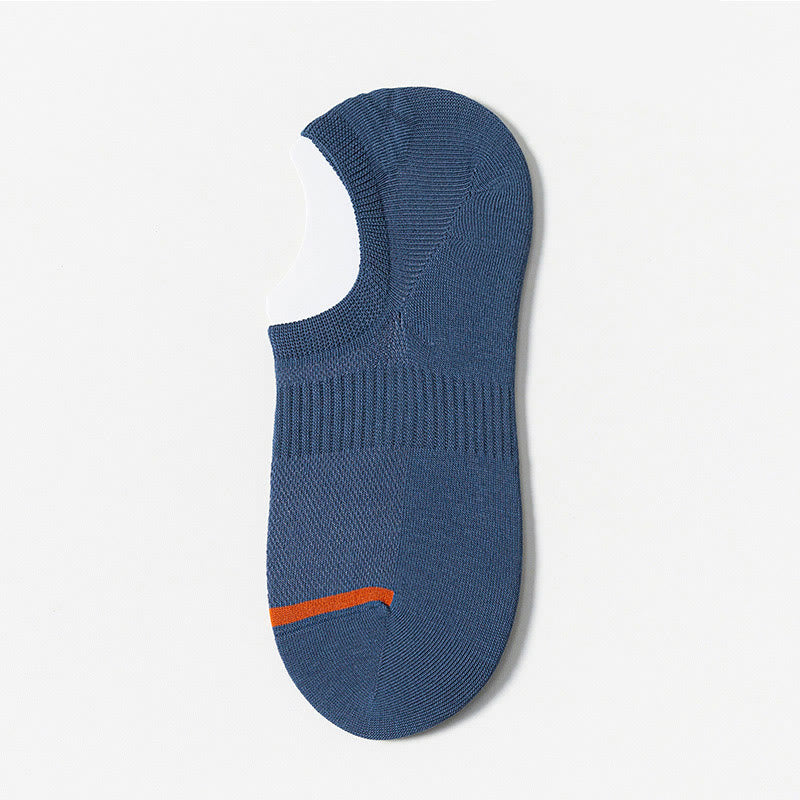 Chaussettes d'été invisibles en maille grande taille (7 paires)