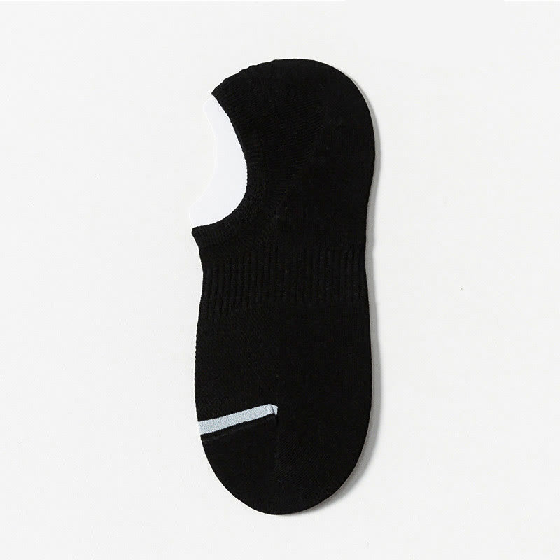 Chaussettes d'été invisibles en maille grande taille (7 paires)