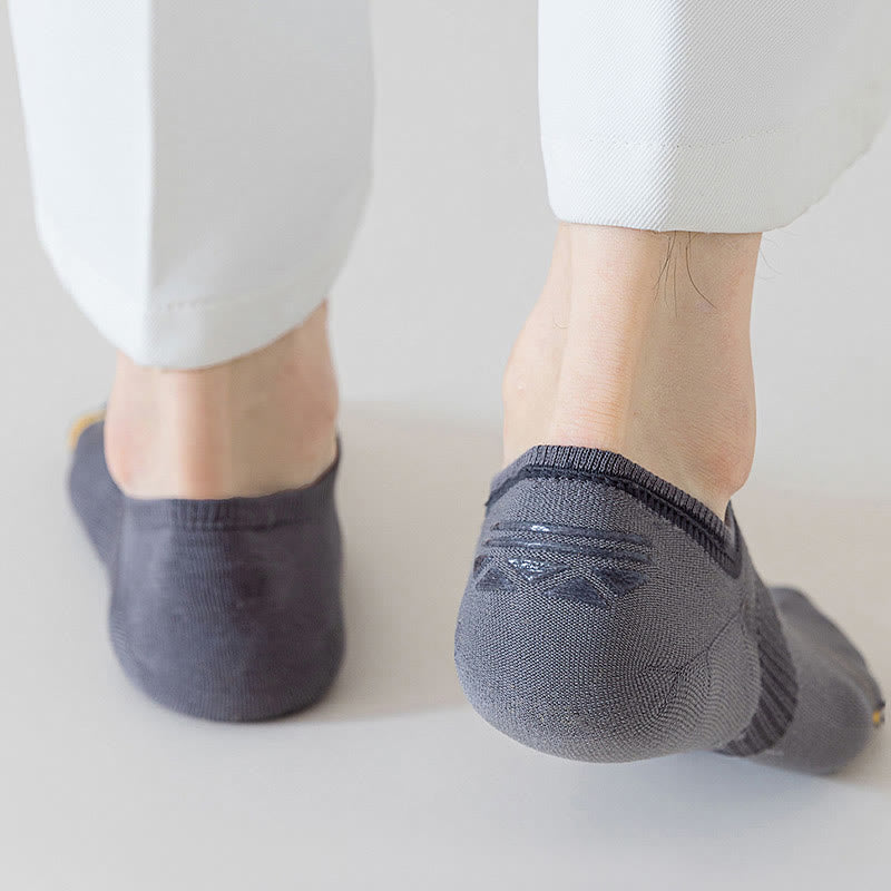 Chaussettes d'été invisibles en maille grande taille (7 paires)