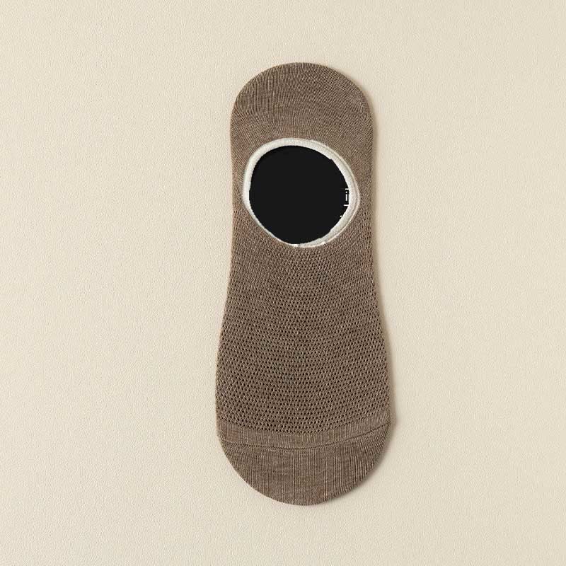 Chaussettes antidérapantes en silicone grande taille (7 paires)