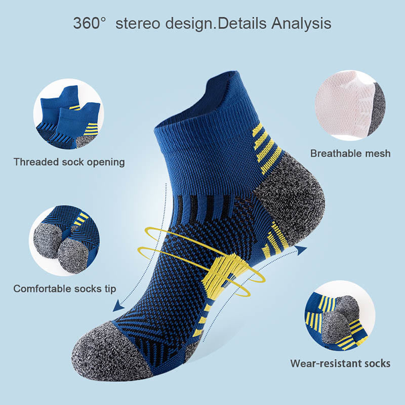 Chaussettes de compression de randonnée grande taille (6 paires)