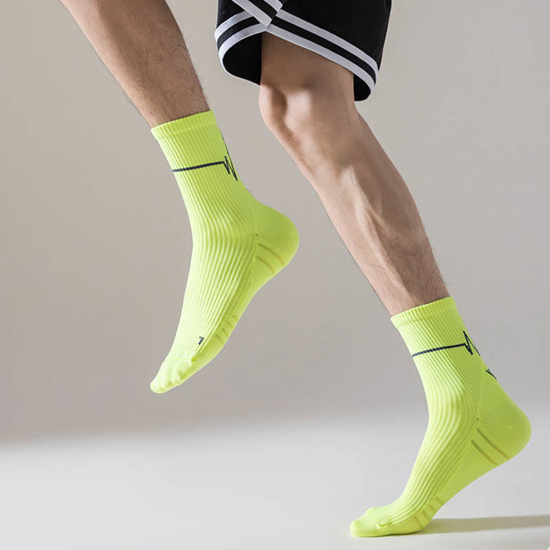 Chaussettes de compression d'entraînement grande taille (6 paires)