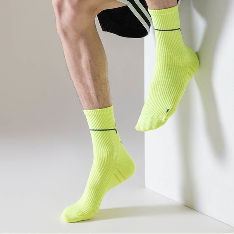 Chaussettes de compression d'entraînement grande taille (6 paires)