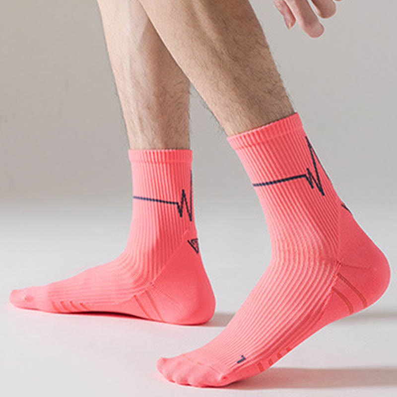 Chaussettes de compression d'entraînement grande taille (6 paires)