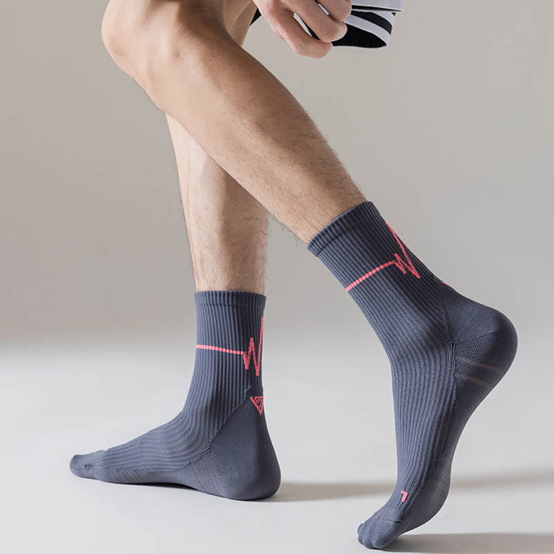 Chaussettes de compression d'entraînement grande taille (6 paires)