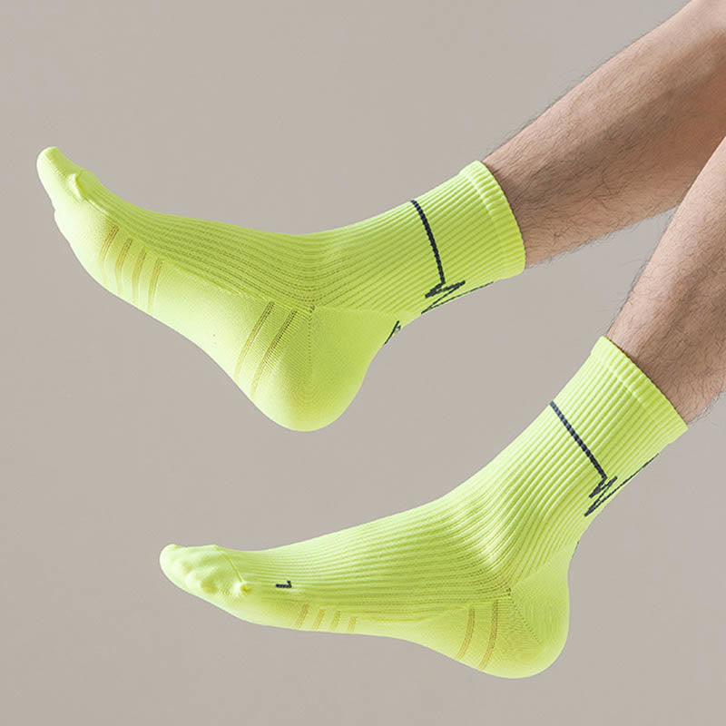 Chaussettes de compression d'entraînement grande taille (6 paires)