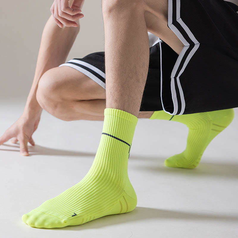 Chaussettes de compression d'entraînement grande taille (6 paires)