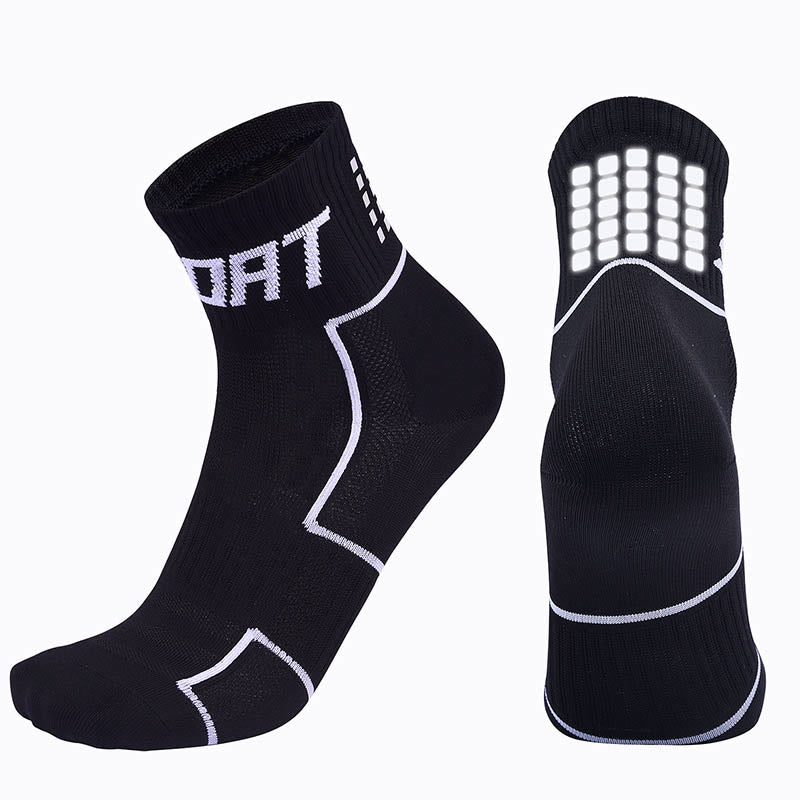Chaussettes de compression sport grande taille (5 paires) - Noir - EU40-44 (US7-10) - image 15