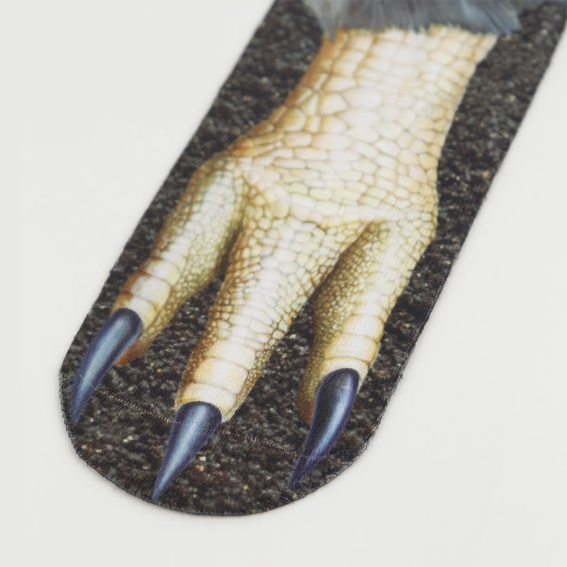 Chaussettes courtes grande taille motif cheval, aigle et tigre (3 paires) - image 3
