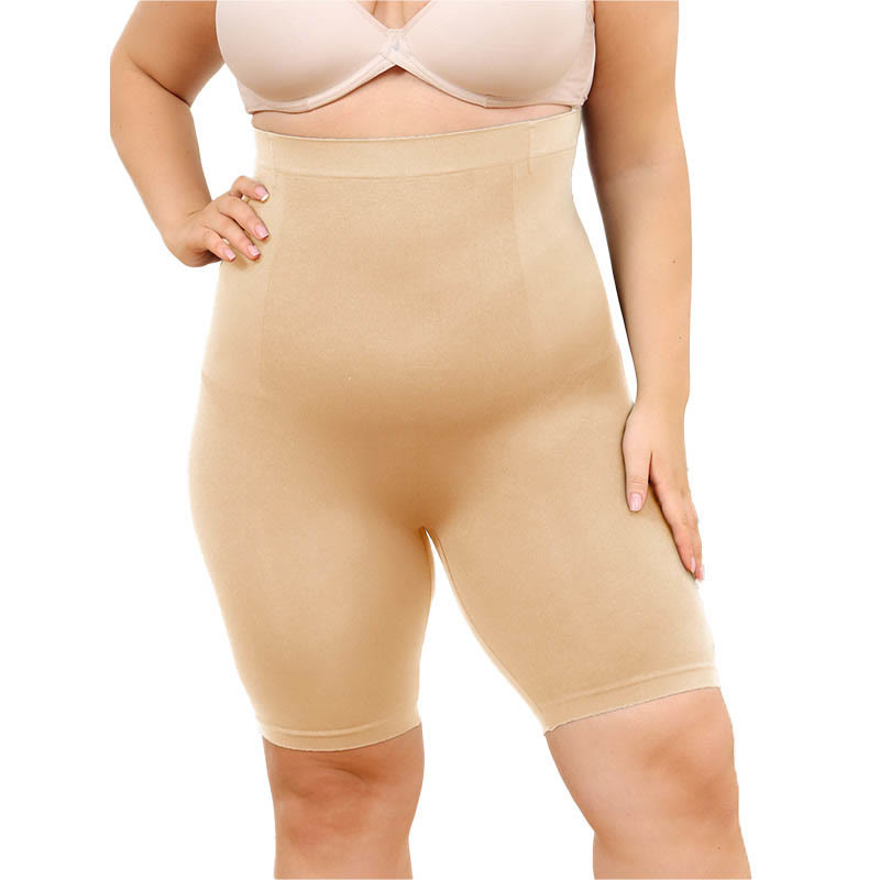 Short de compression taille haute grande taille