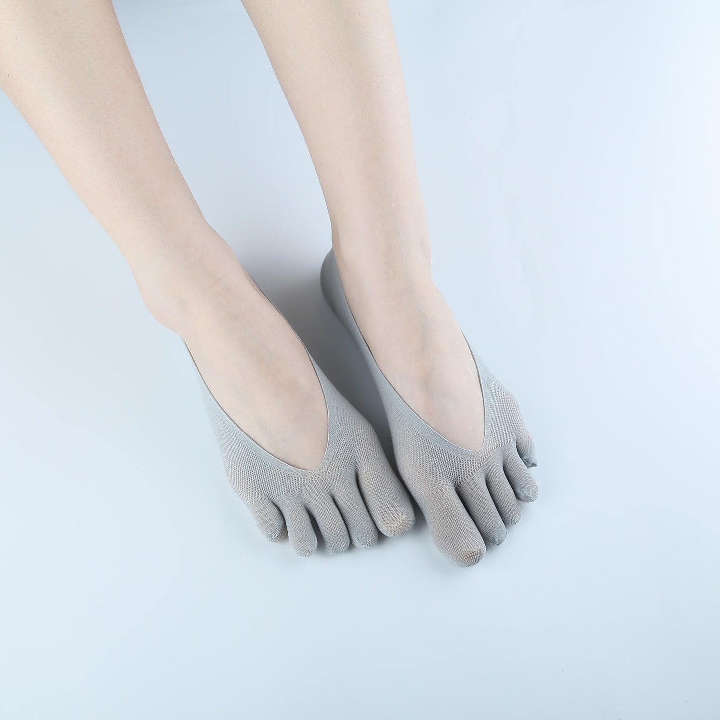 Chaussettes d'alignement évacuant l'humidité (5 paires) - Gris - EU36-40 (US3-7) - image 10