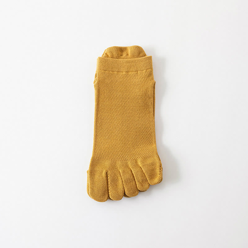 Chaussettes d'alignement style été (8 paires) - Jaune - EU39-44 (US6-10) - image 15