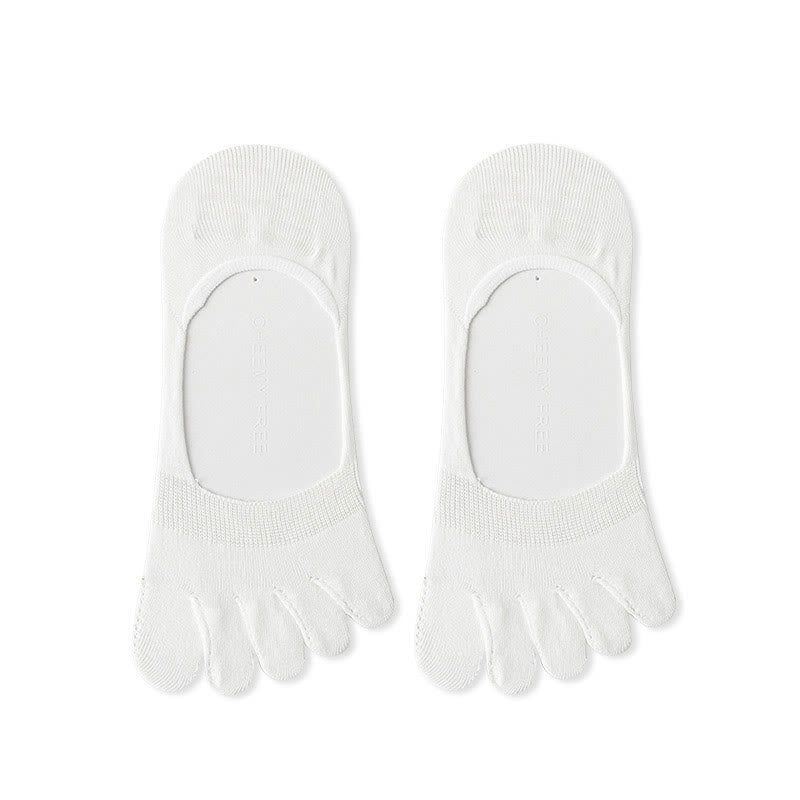 Chaussettes d'alignement de couleur unie grande taille (4 paires)