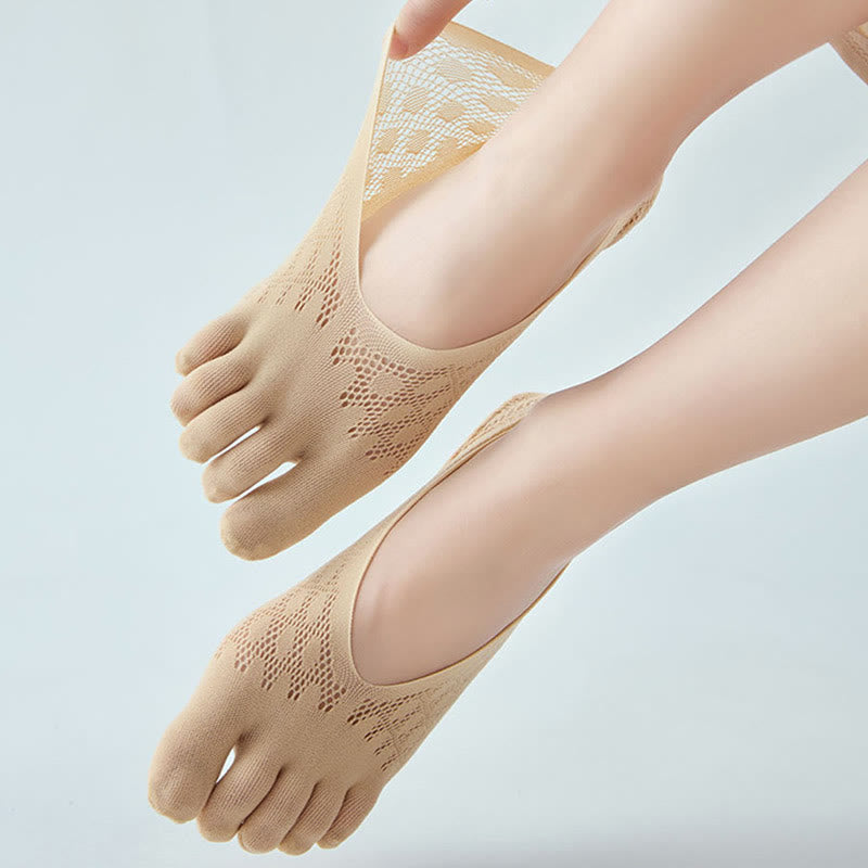 Chaussettes d'alignement antidérapantes grande taille (5 paires)