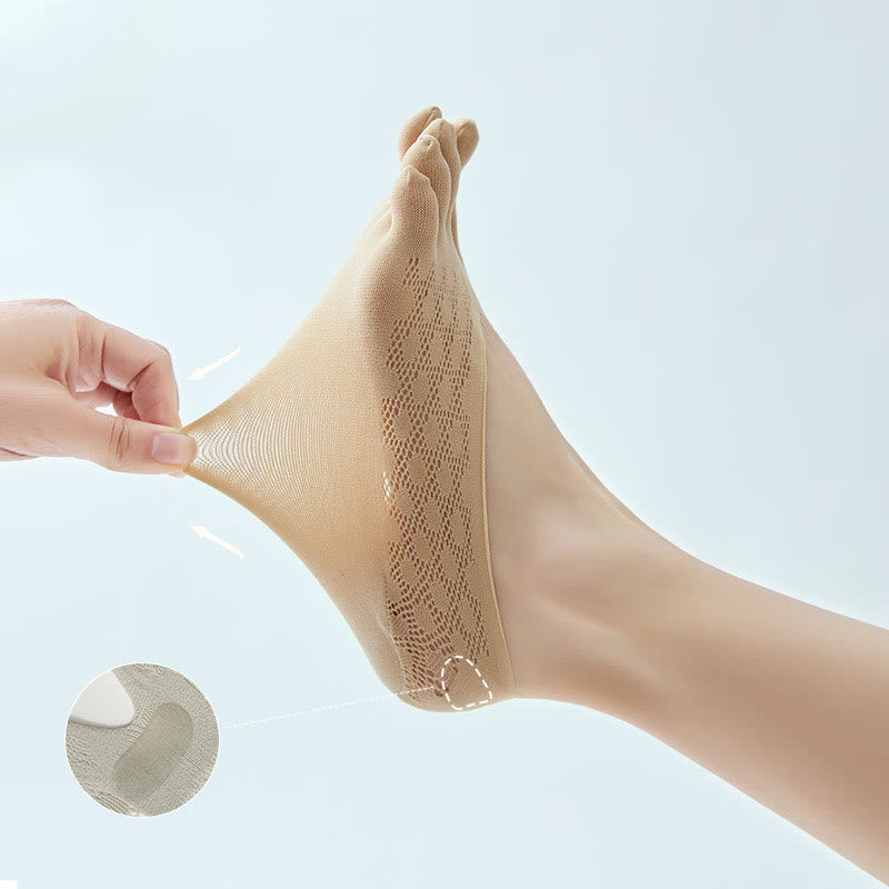 Chaussettes d'alignement antidérapantes grande taille (5 paires)