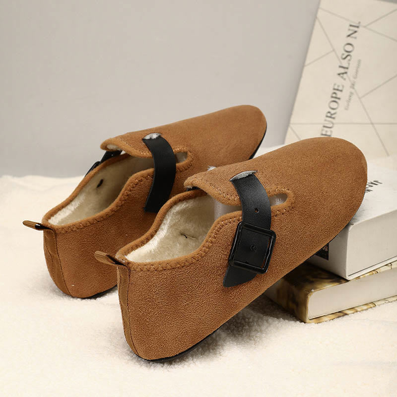 Chaussons-chaussettes style britannique grande taille