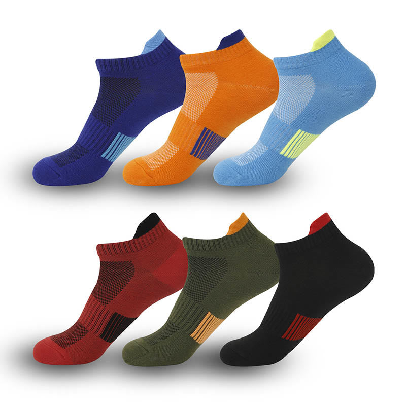 Chaussettes de compression de sport grande taille (6 paires) - Multicolore - EU36-44 (US3-10) - image 0