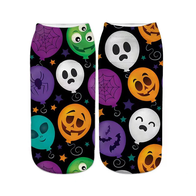 Chaussettes d'Halloween 3D grande taille (5 paires) - image 4