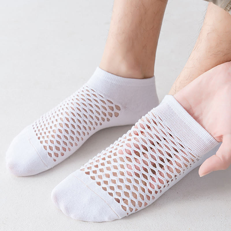 Chaussettes souples en maille de couleur unie grande taille (10 paires)