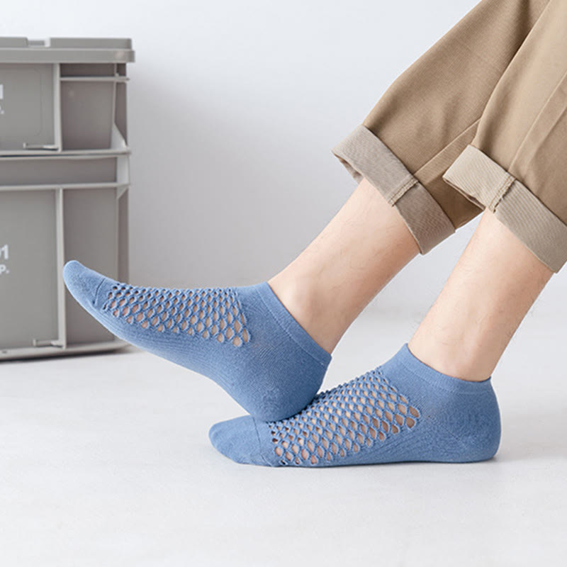 Chaussettes souples en maille de couleur unie grande taille (10 paires)