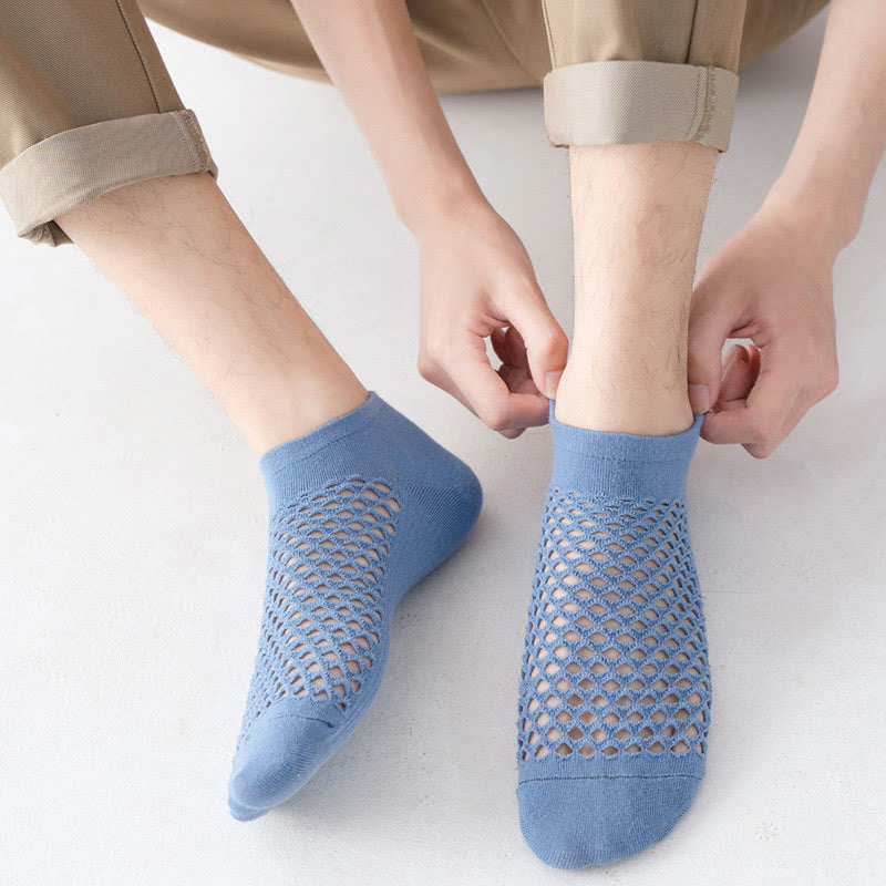 Chaussettes souples en maille de couleur unie grande taille (10 paires)