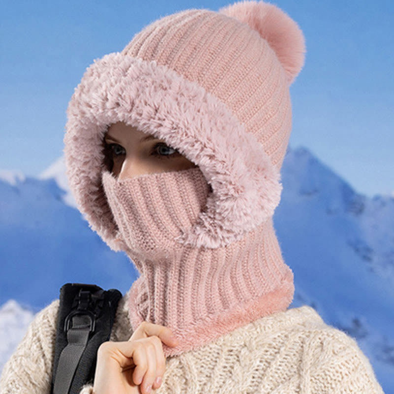 Écharpe à capuche douce pour l'hiver - image 14