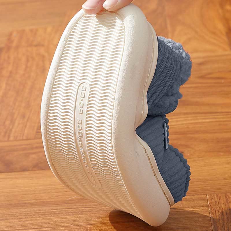 Chaussons d'hiver chauds et moelleux grande taille - image 6