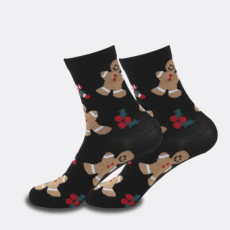 Chaussettes de Noël mignonnes grande taille (4 paires) - image 6