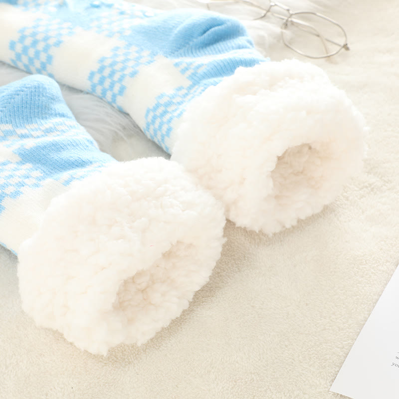 Chaussons-chaussettes à grille grande taille - image 8