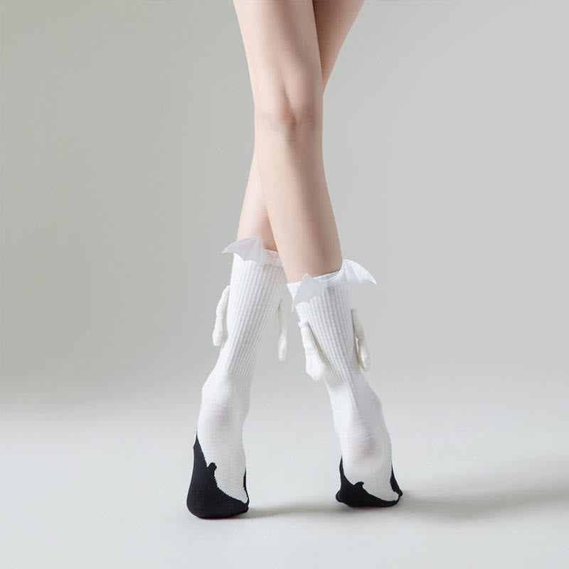 Chaussettes courtes à attraction magnétique fantôme grande taille (2 paires) - image 5